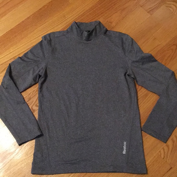 Reebok | Shirts | Mens Reebok Gray Mock 